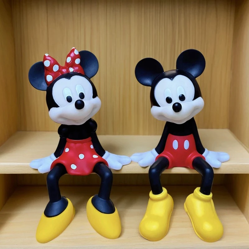 创意潮玩坐姿米奇入户玄关客厅家居酒柜电视柜装饰品