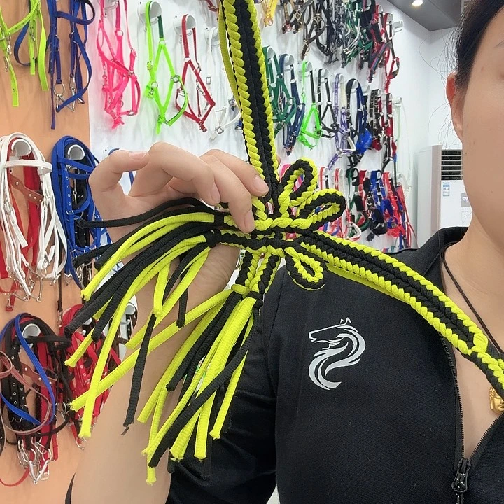 荧光绿黑拼色马头花，，