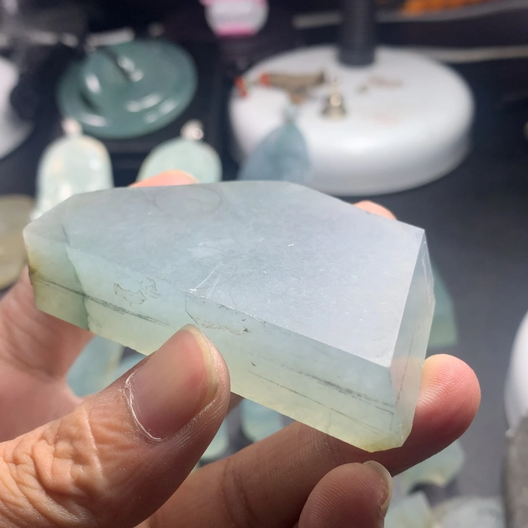 未镶嵌定制翡翠羊