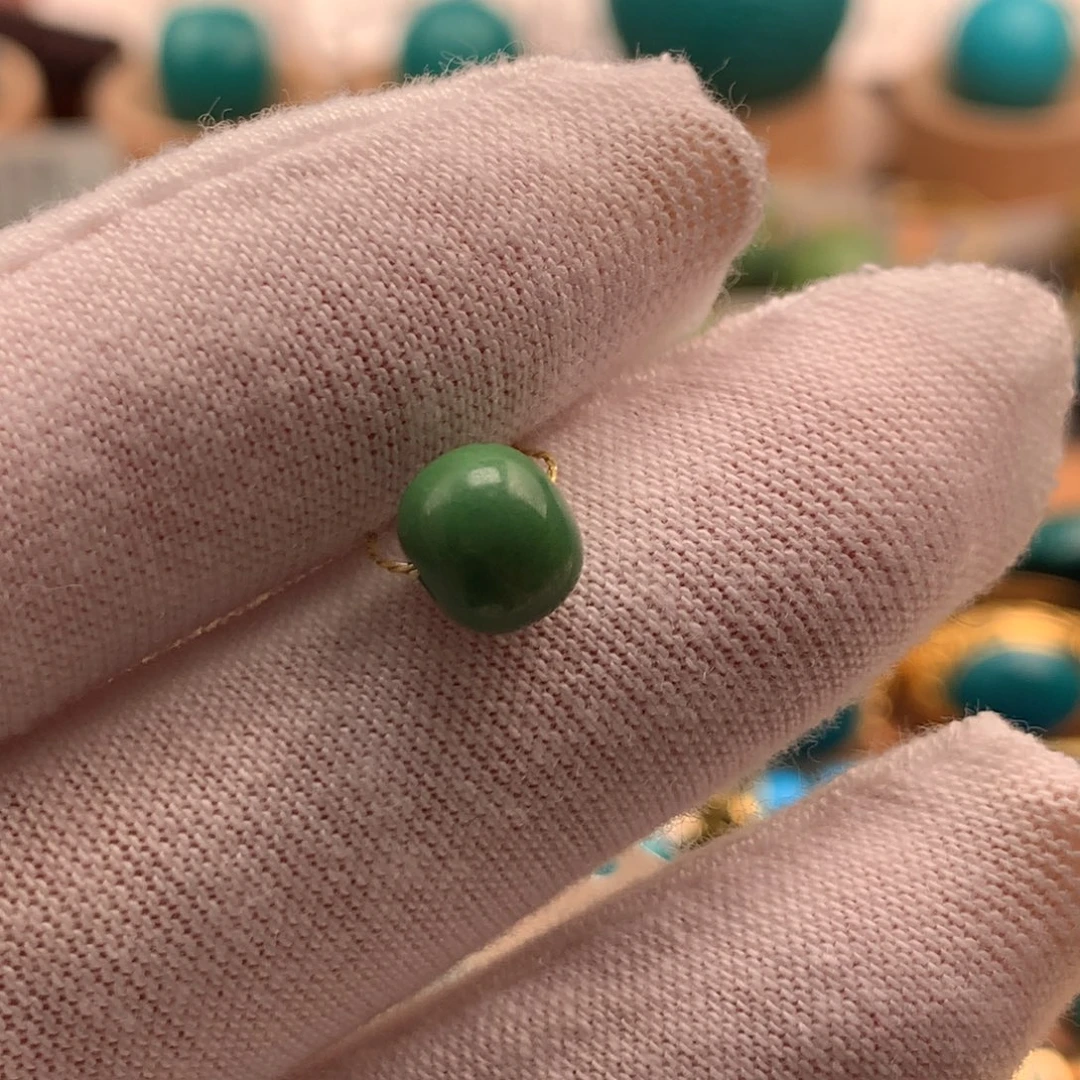 绿松石未镶嵌绿松石7.3mm
