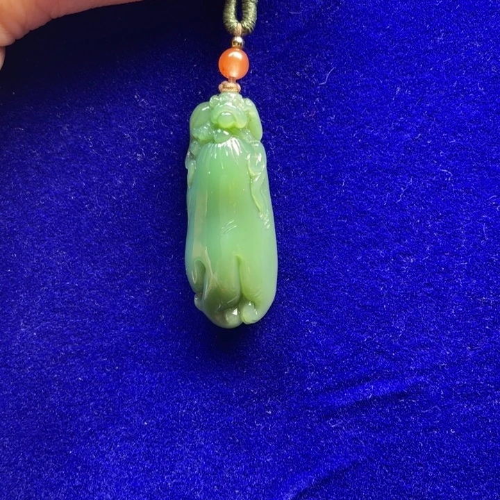 和田玉（碧玉）未镶嵌颈饰