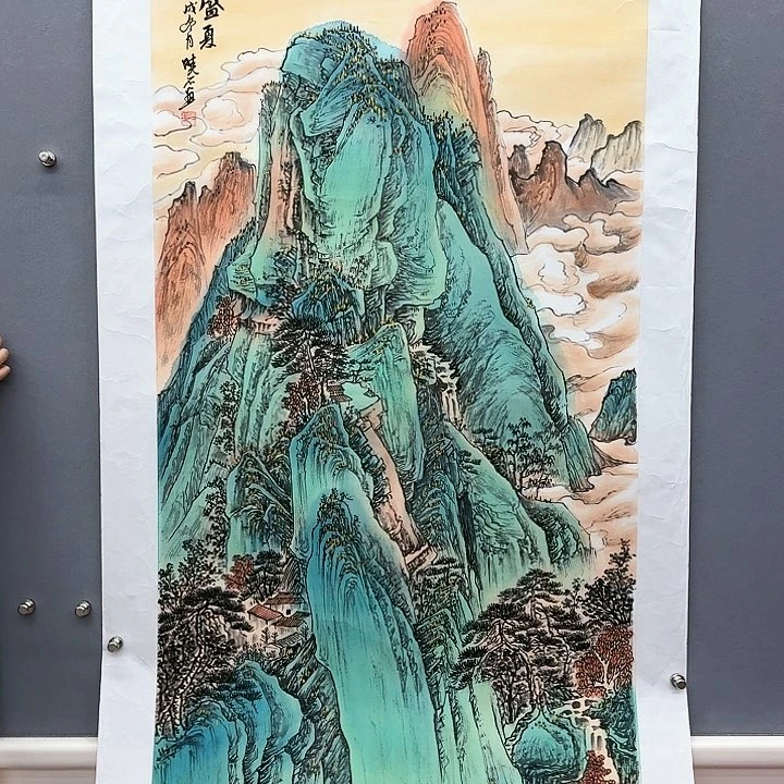 国画书法作品多次参加