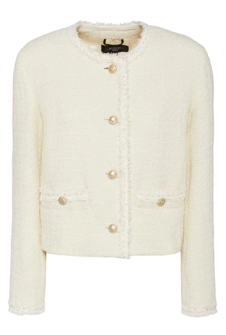 MaxMara weekend25春夏新款女士小香风短款外套Balia