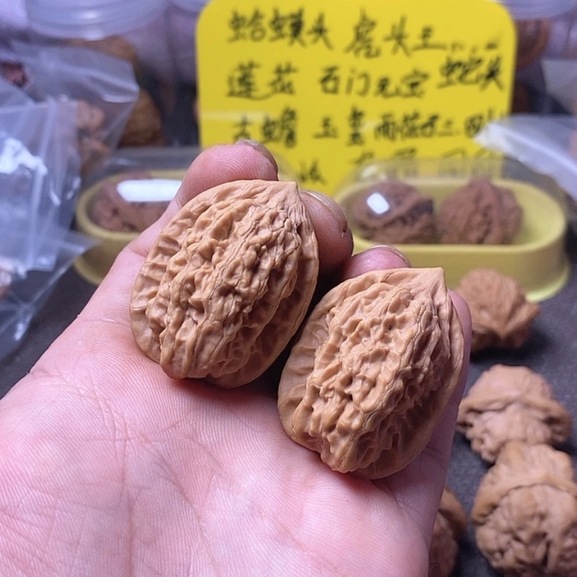 【闪购商品】吊坠文玩核桃32全品野生鸡心