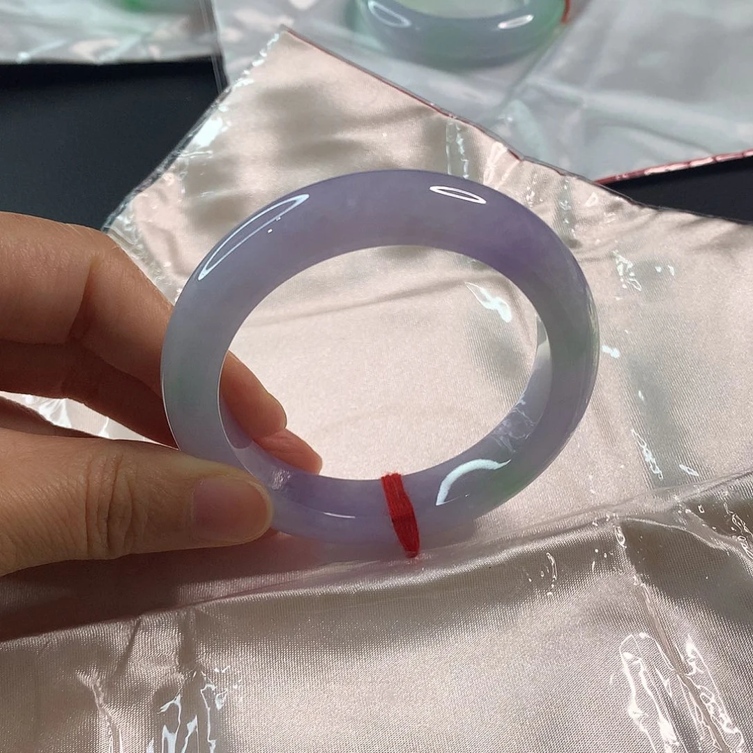 翡翠未镶嵌手镯翡翠手镯55.1