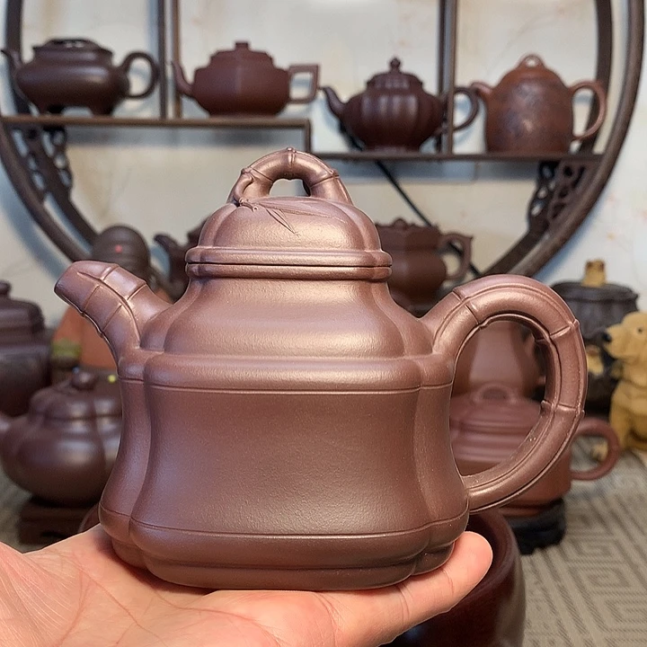 茶壶紫砂有****事原矿紫砂壶