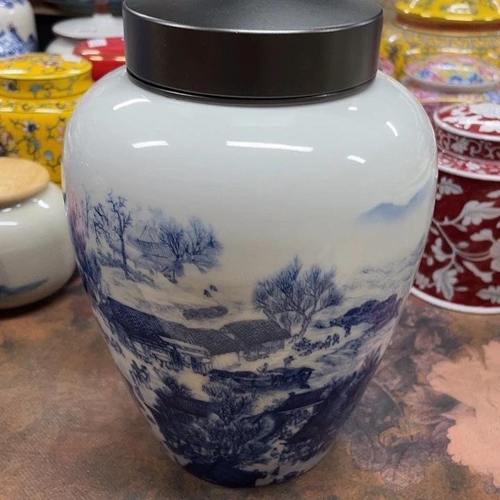 陶瓷罐茶叶罐密封罐储物罐