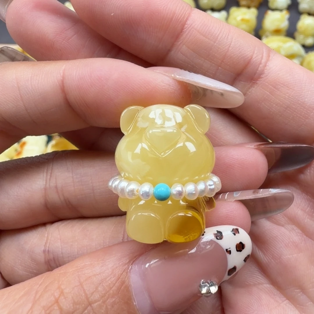 琥珀未镶嵌裸石蜜蜡