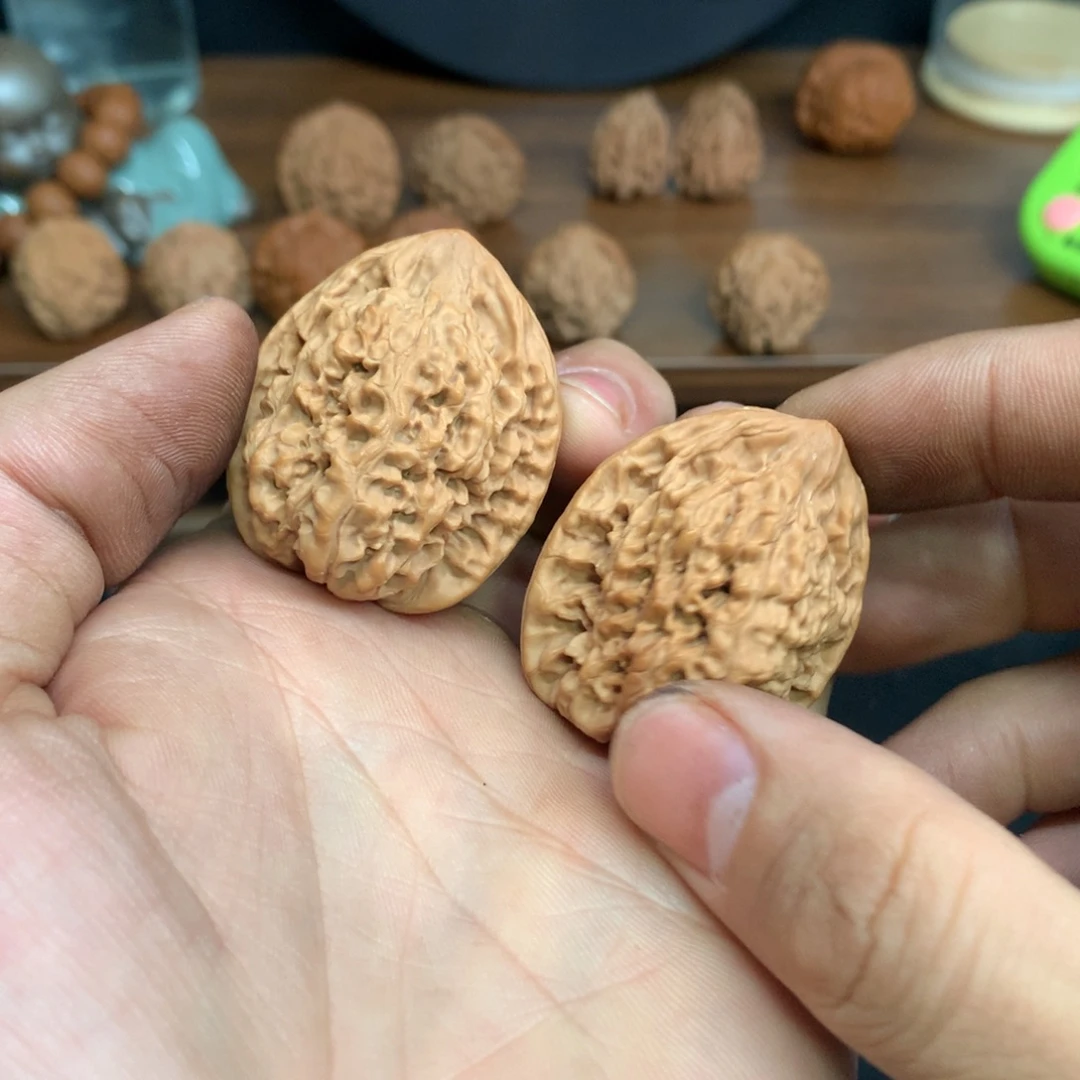 把件文玩核桃35官帽