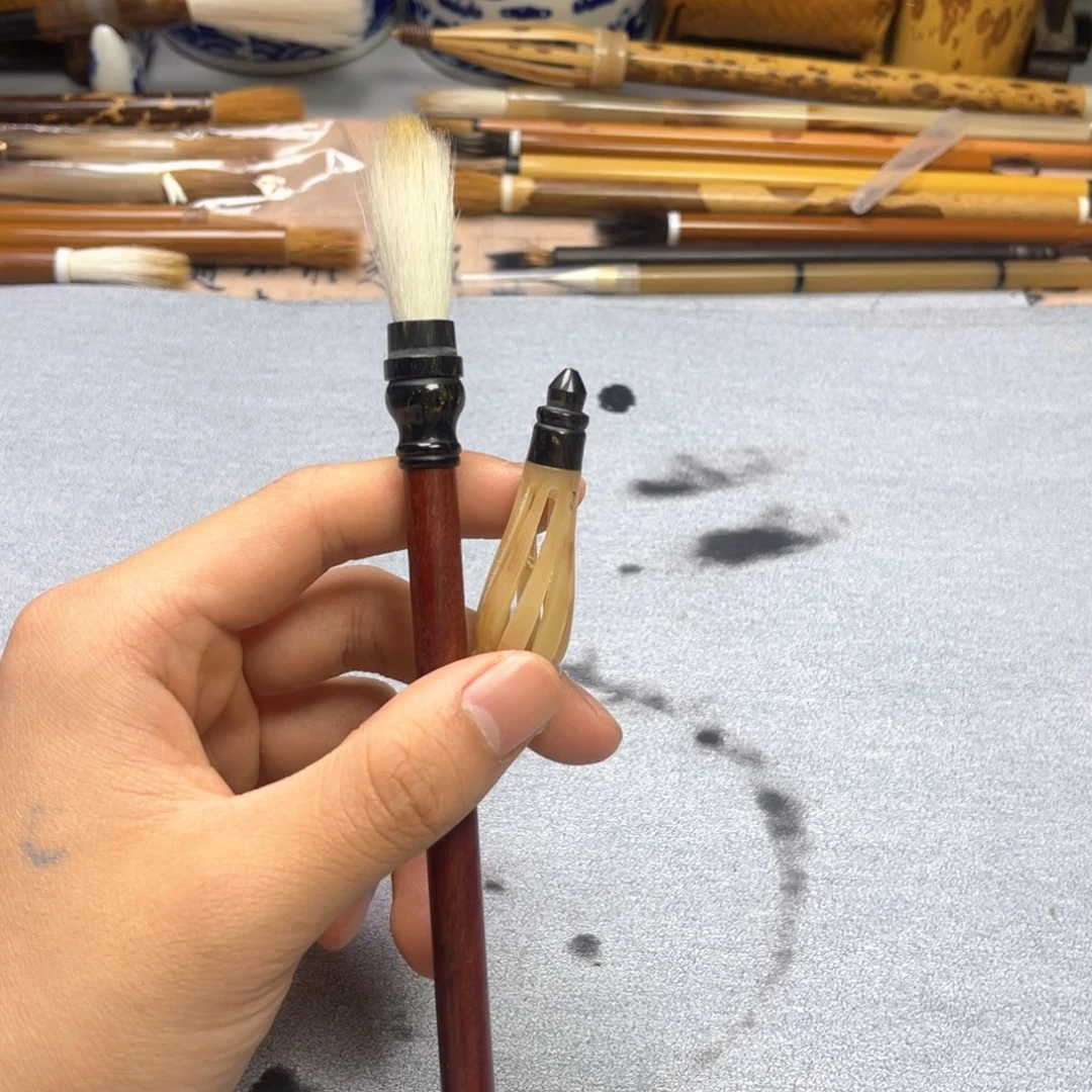 戴帽高货笔杆中楷