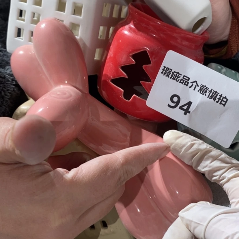 【闪购商品】摆件欢*姐陶瓷摆件瑕疵特卖