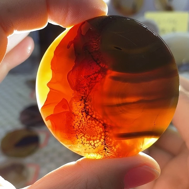 玛瑙/玉髓合金颈饰