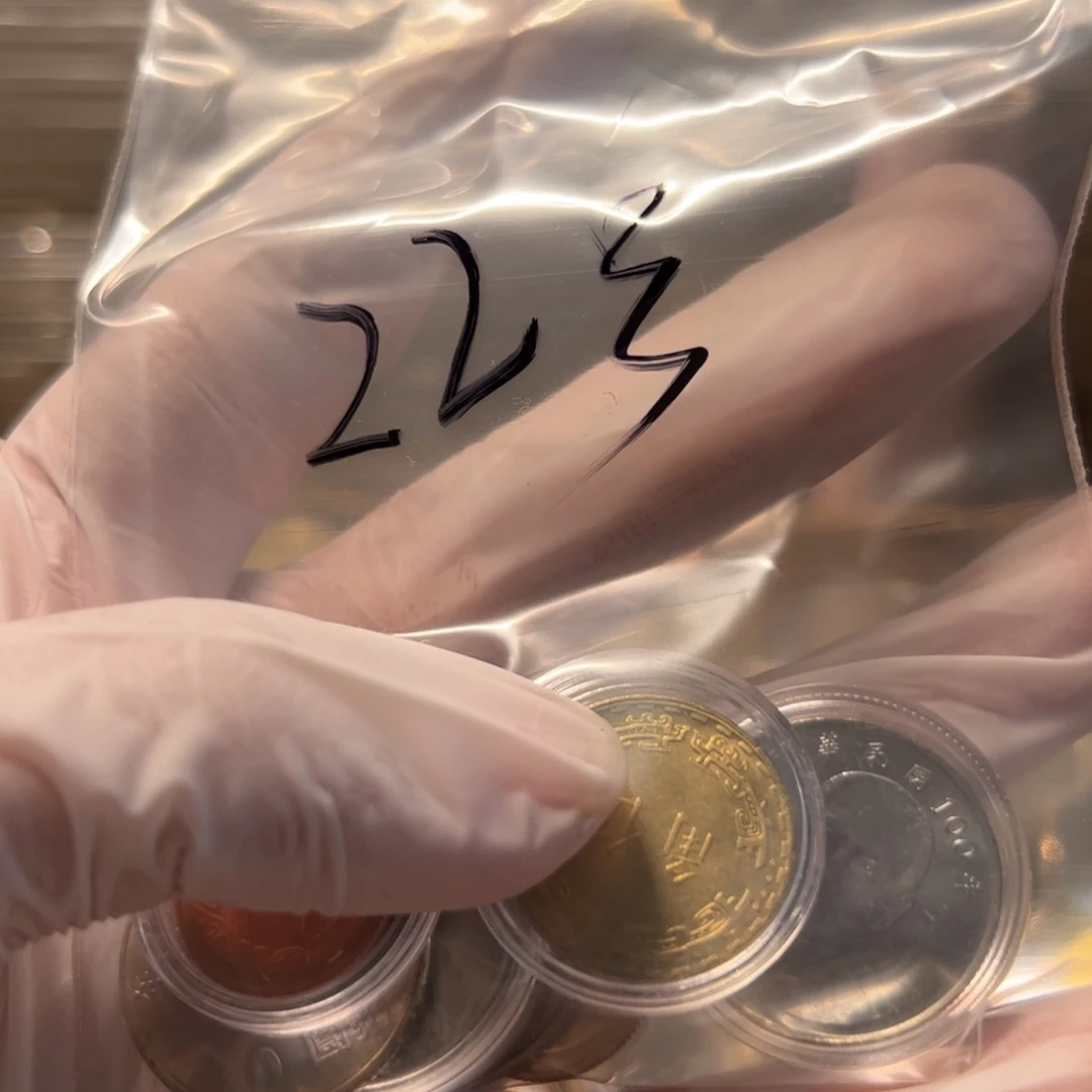 其他普通金属22号袋子瑕疵8枚