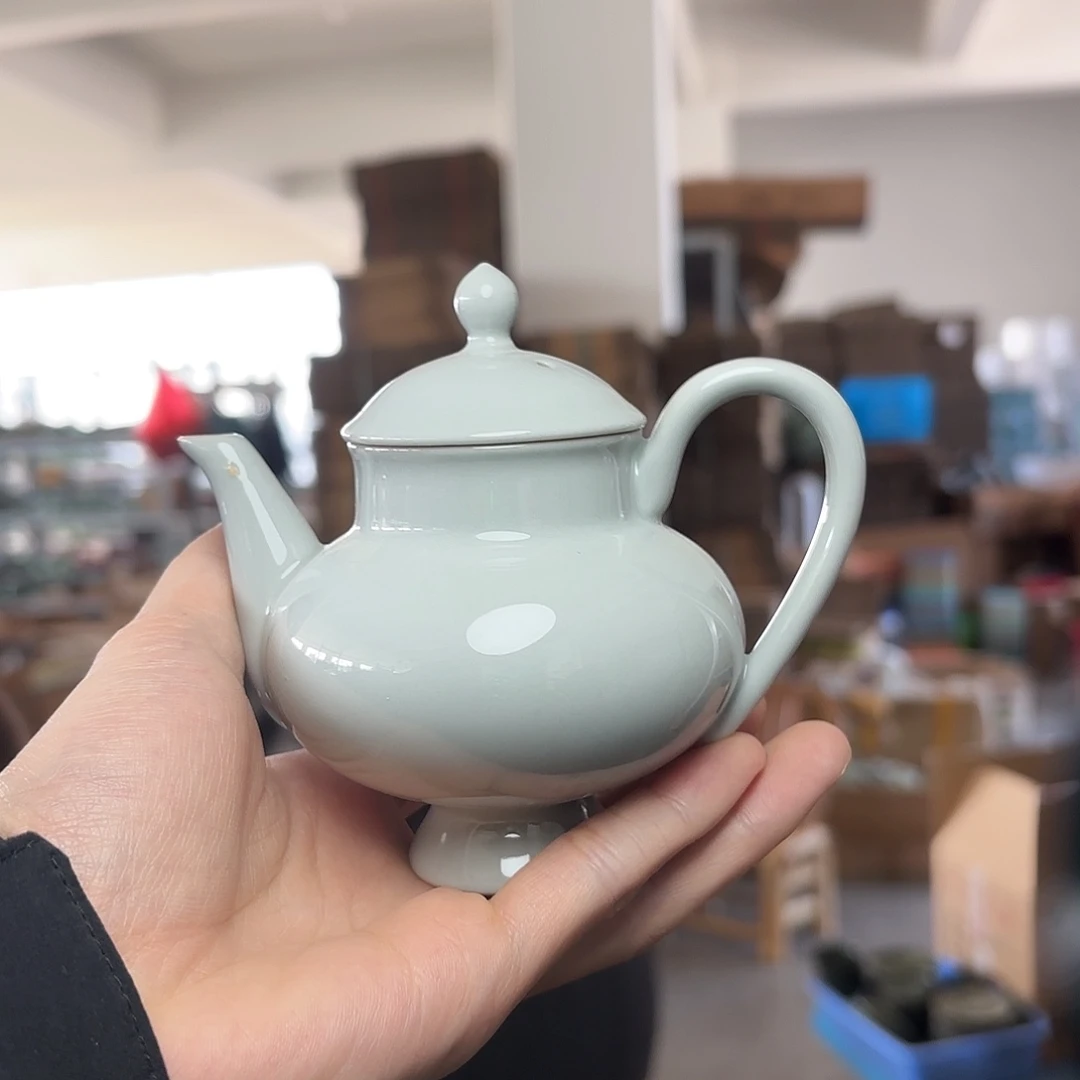 龙泉云间青瓷小米茶器