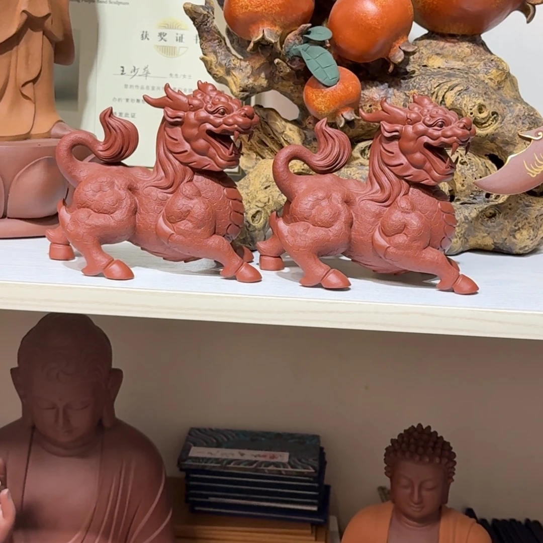 少****茶宠紫砂紫砂麒麟