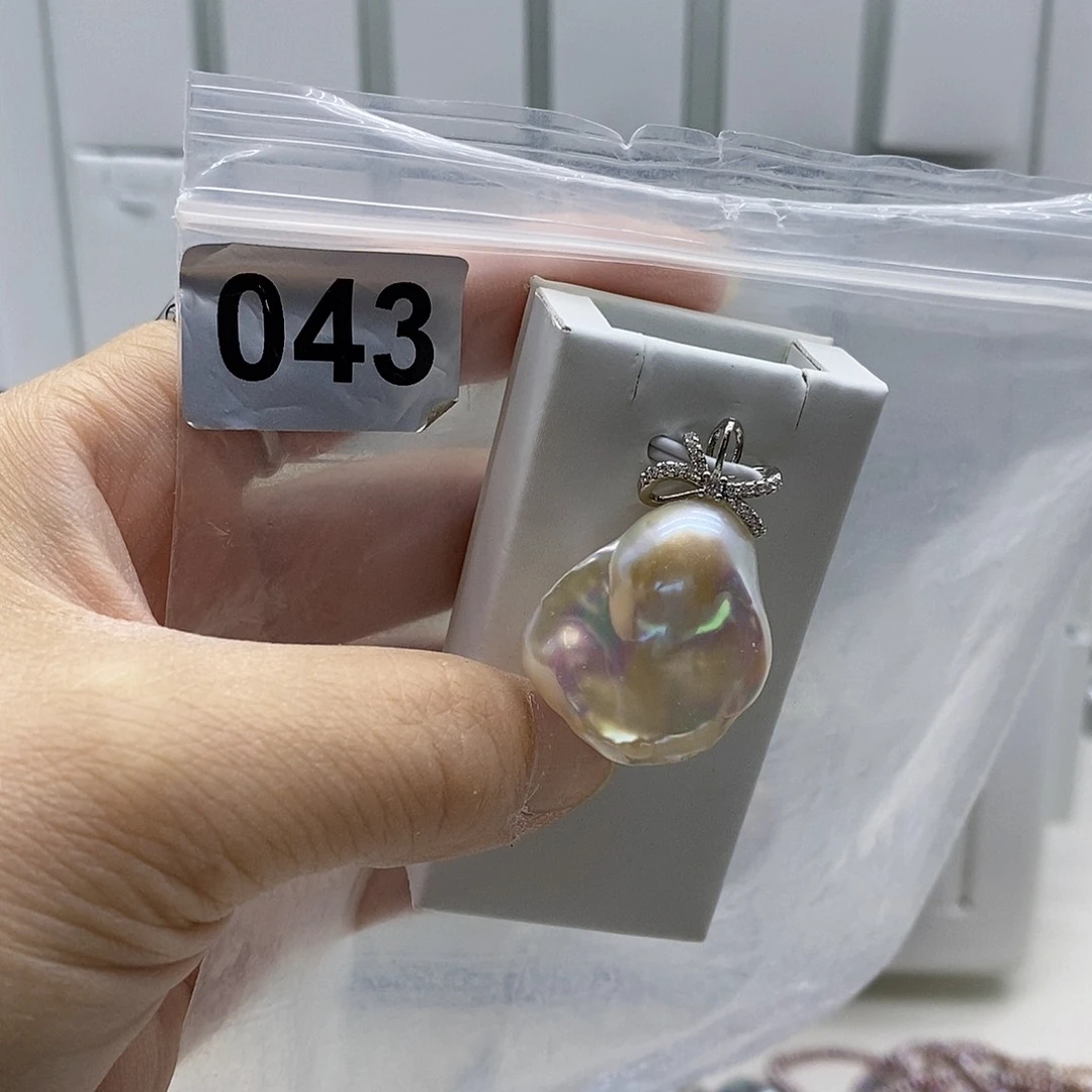 颈饰合金淡水珍珠