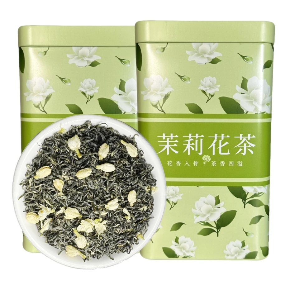 山岚飘雪 5A级茉莉飘雪 2025年春茶 正宗广西横县茉莉花茶