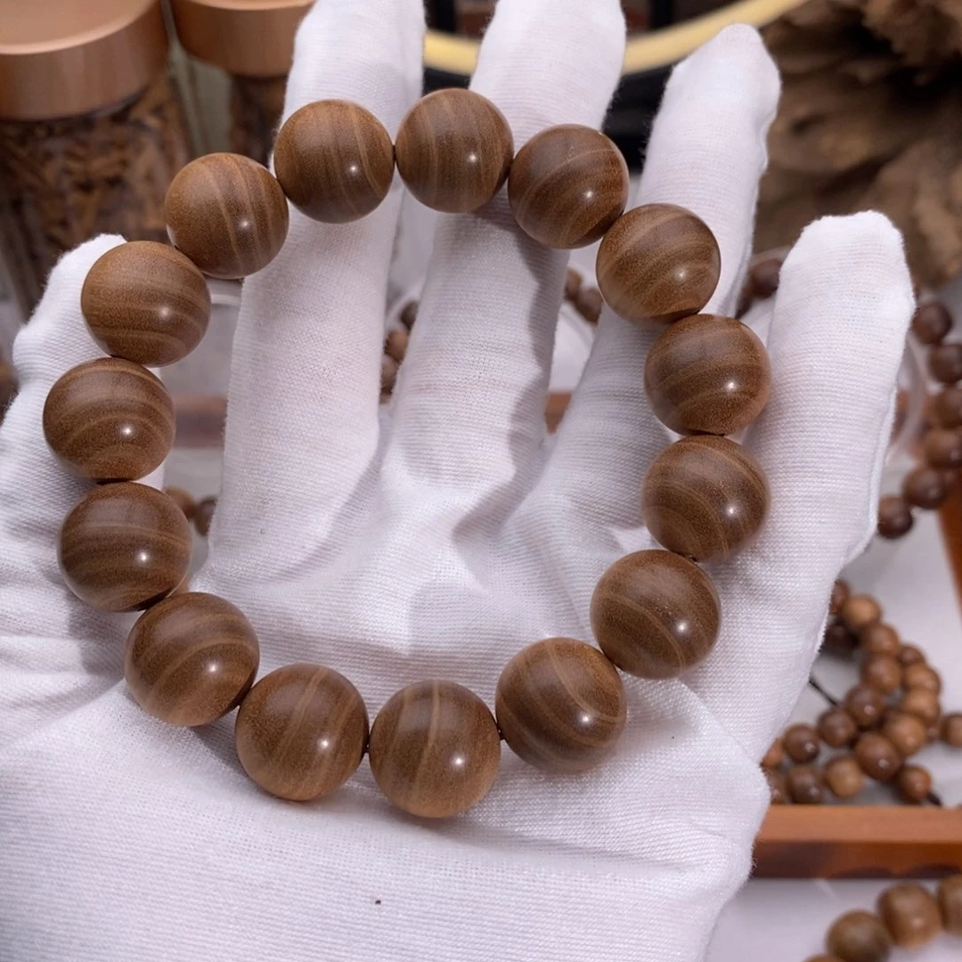 檀香木无事牌横纹黑肉虎皮满纹1.5福利