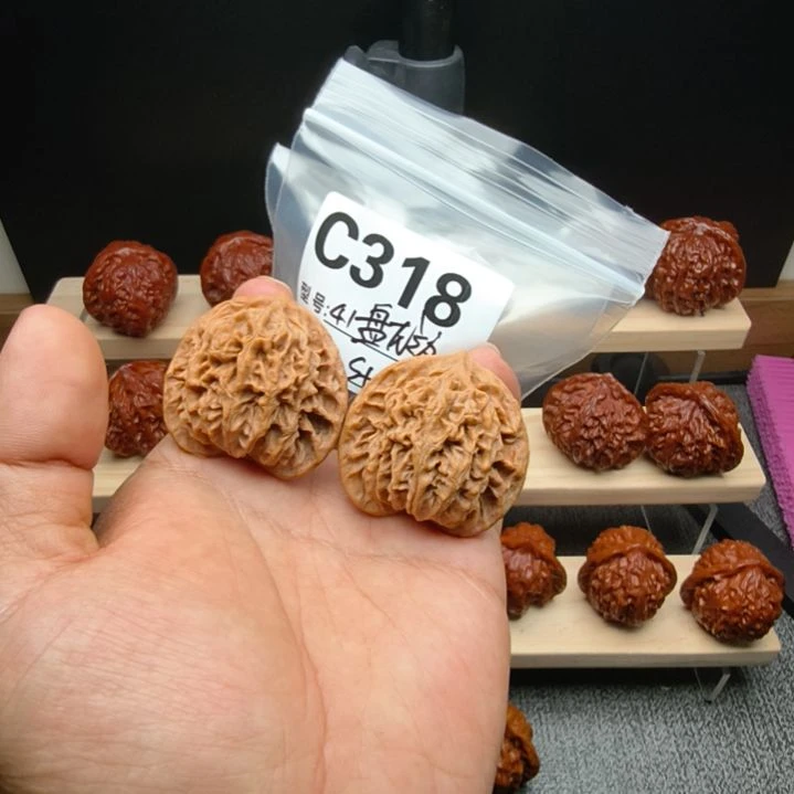 文玩核桃吊坠41盘龙纹收藏c318