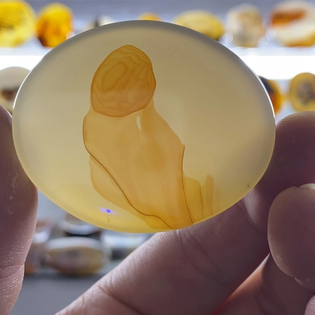 玛瑙/玉髓合金颈饰