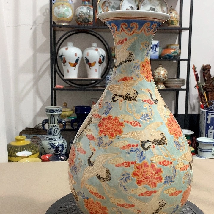 摆件博古架陶瓷摆件