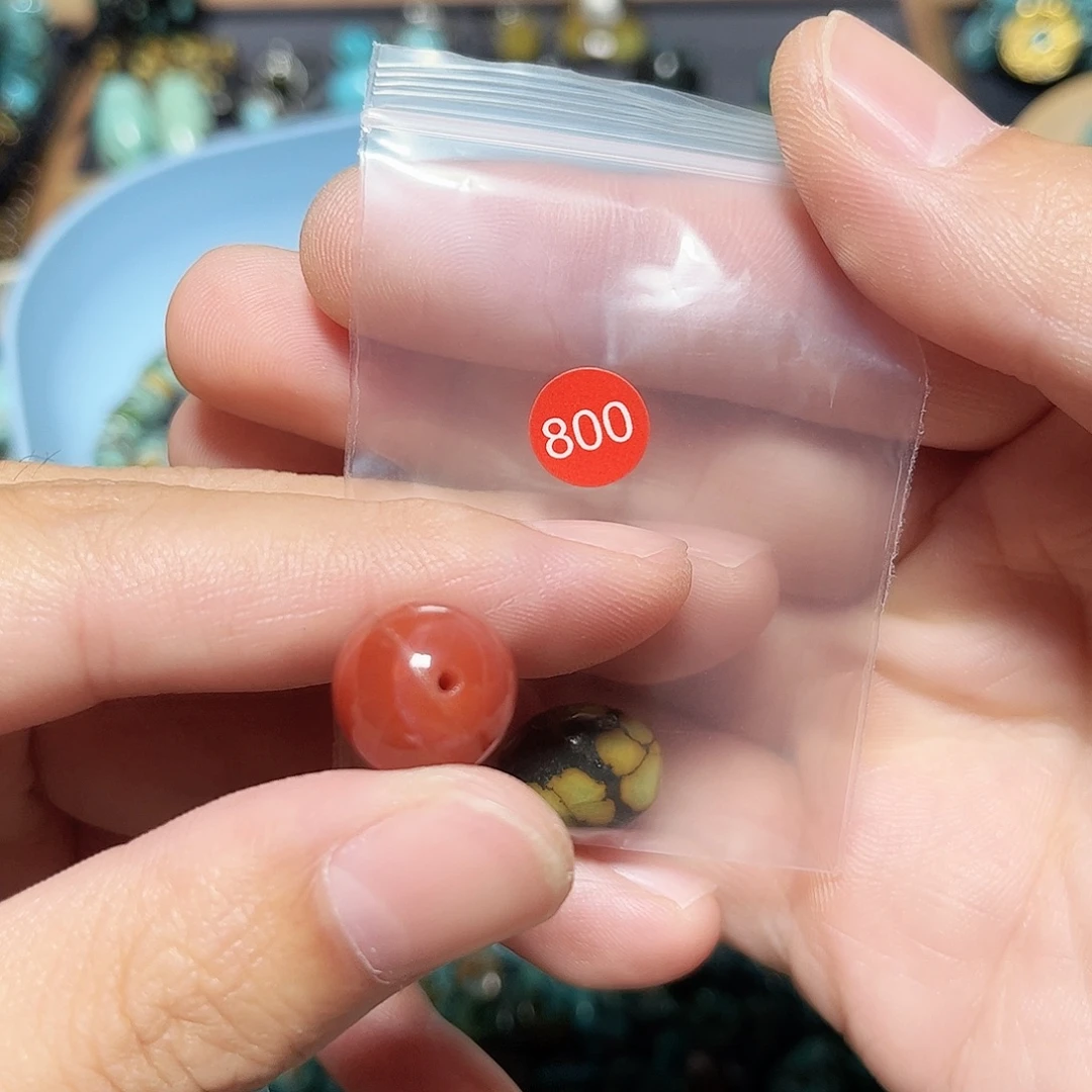 言***a未镶嵌圆珠桶珠老型手串！！玛瑙/玉髓