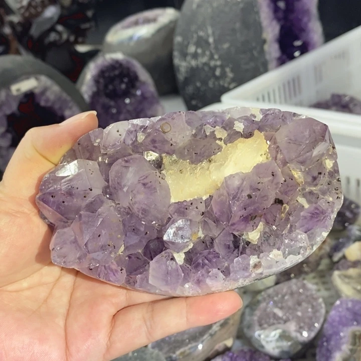 未镶嵌珠宝半成品紫晶