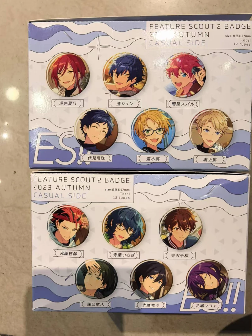 【正版日谷】偶像梦幻祭es2023autumn花前通贩圆吧唧徽章