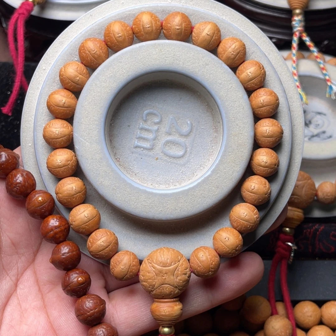 眞***子凤眼菩提手串11单仓铁籽矮圆天花板毕业一物一图