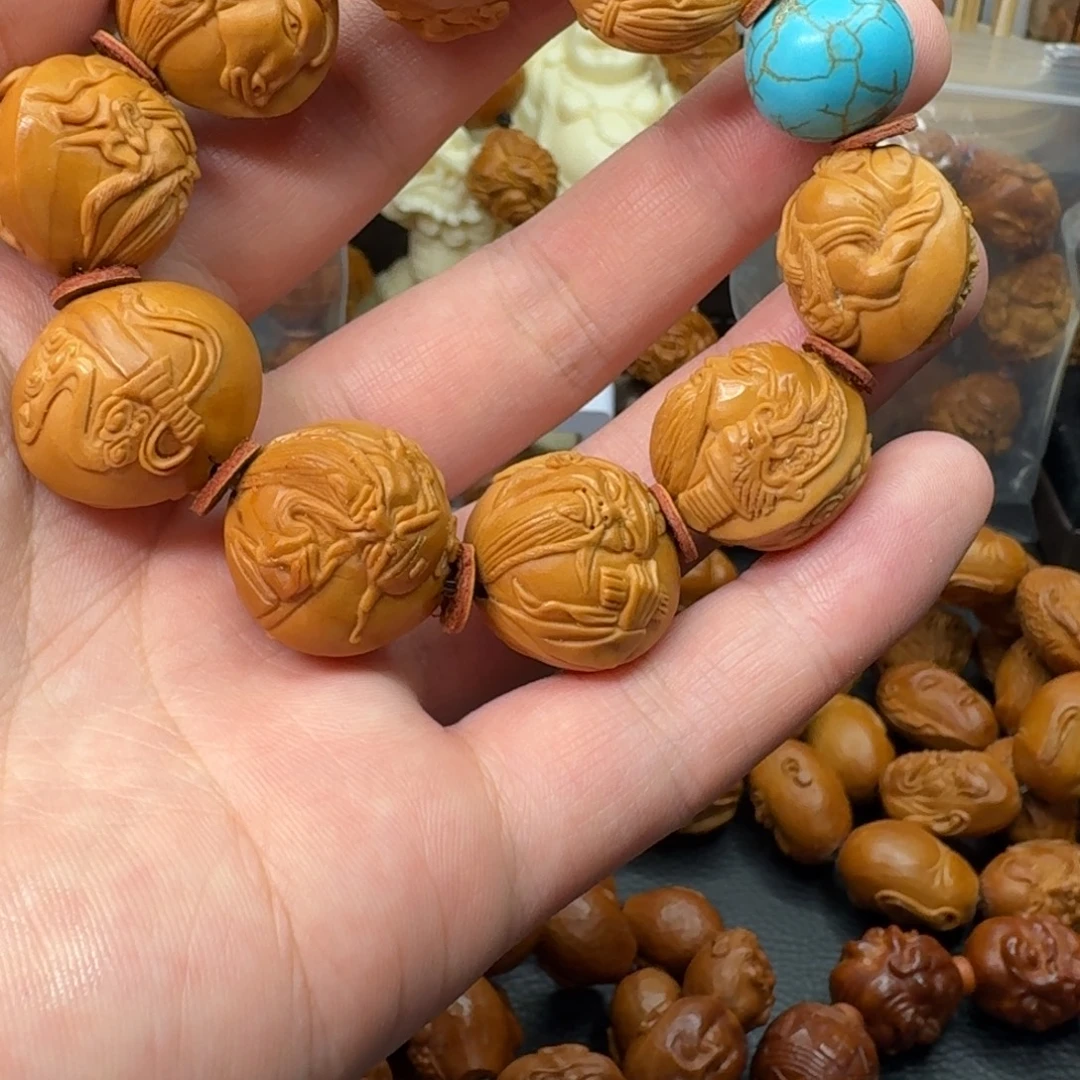 手串/手链橄榄核尺寸23关公