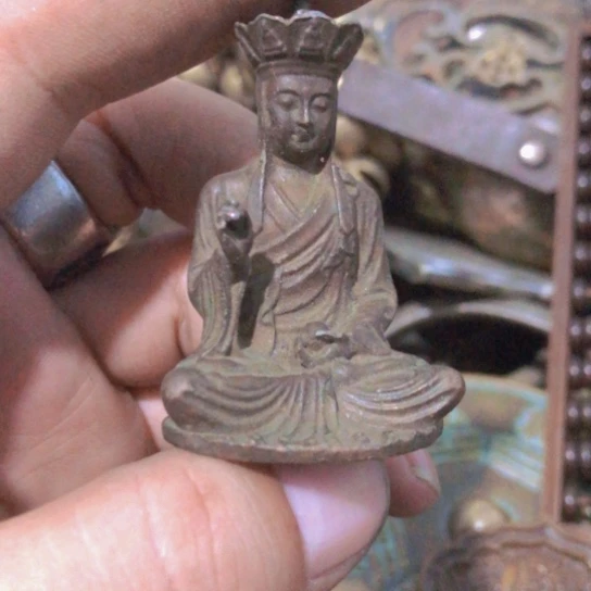 山***水闪电购铜摆件工艺品