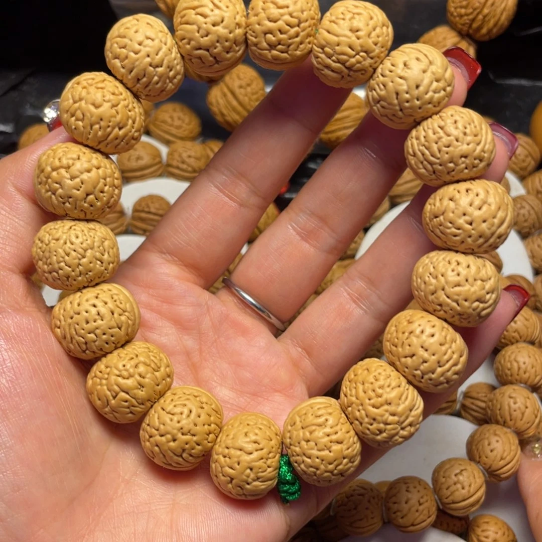 桃核吊坠桃核手串19+苹果园