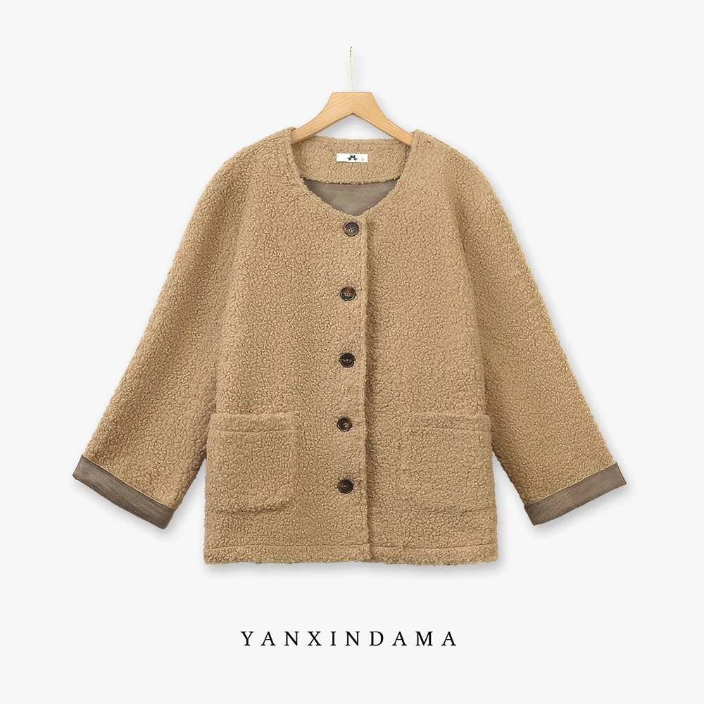 大码女装300斤胖MM慵懒风宽松休闲减龄时尚短款外套10230