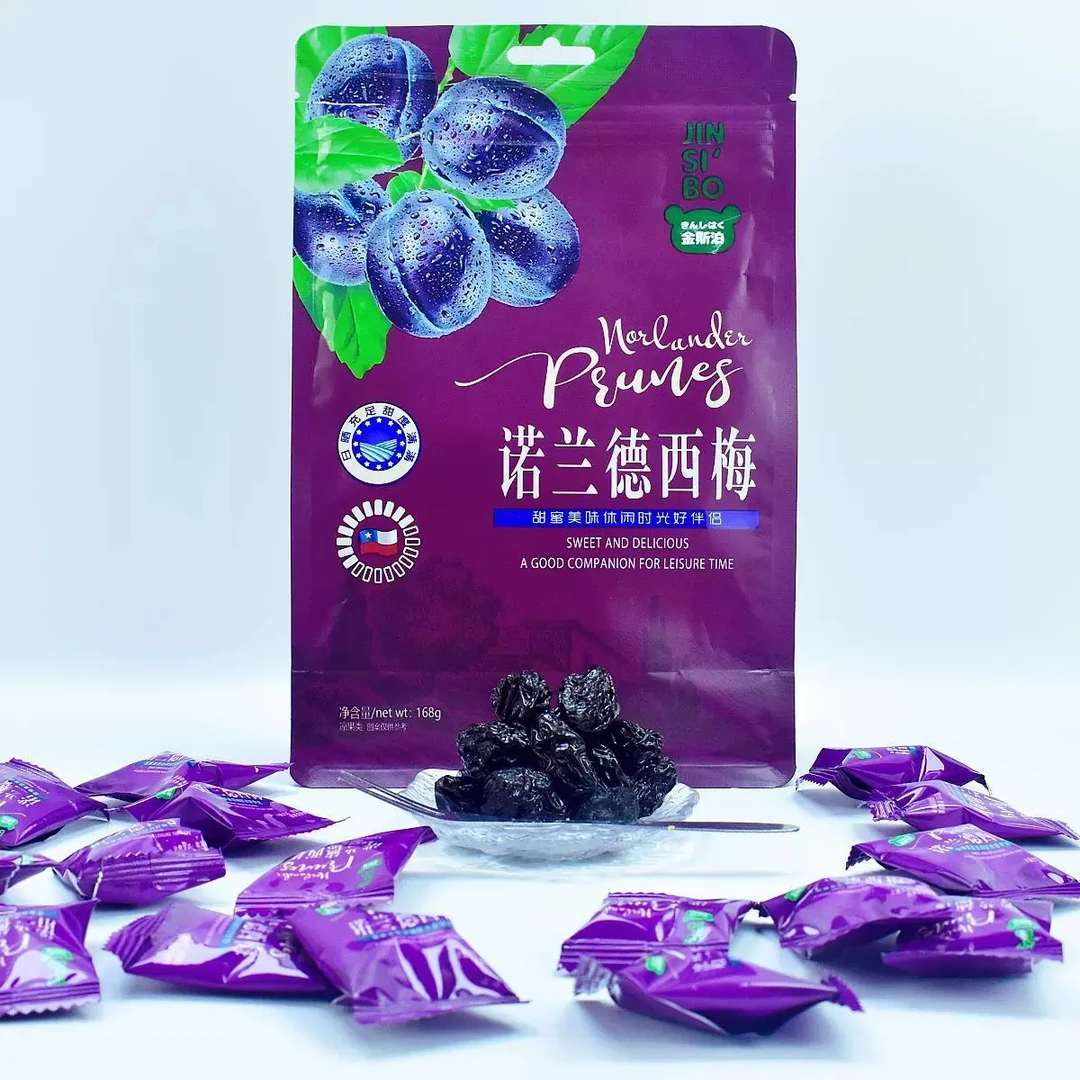 软糯酸甜大颗粒西梅干美味休闲小零食