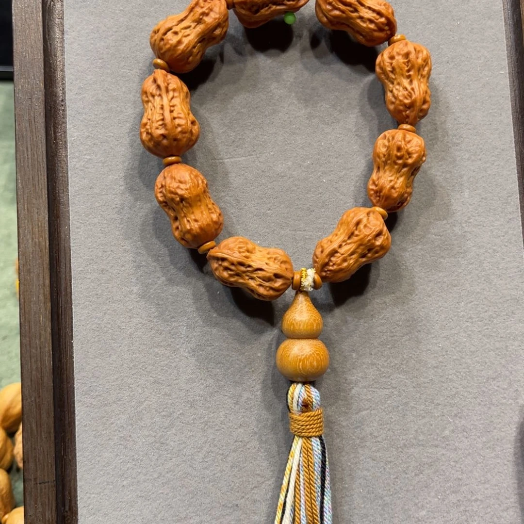 永***远文玩核桃把件小花生手持