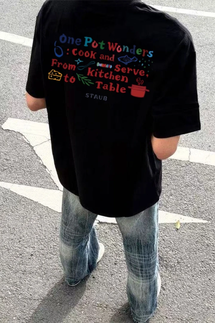 100%纯棉重磅潮牌半袖特别创意字母短袖印花T恤男女夏季宽松休闲