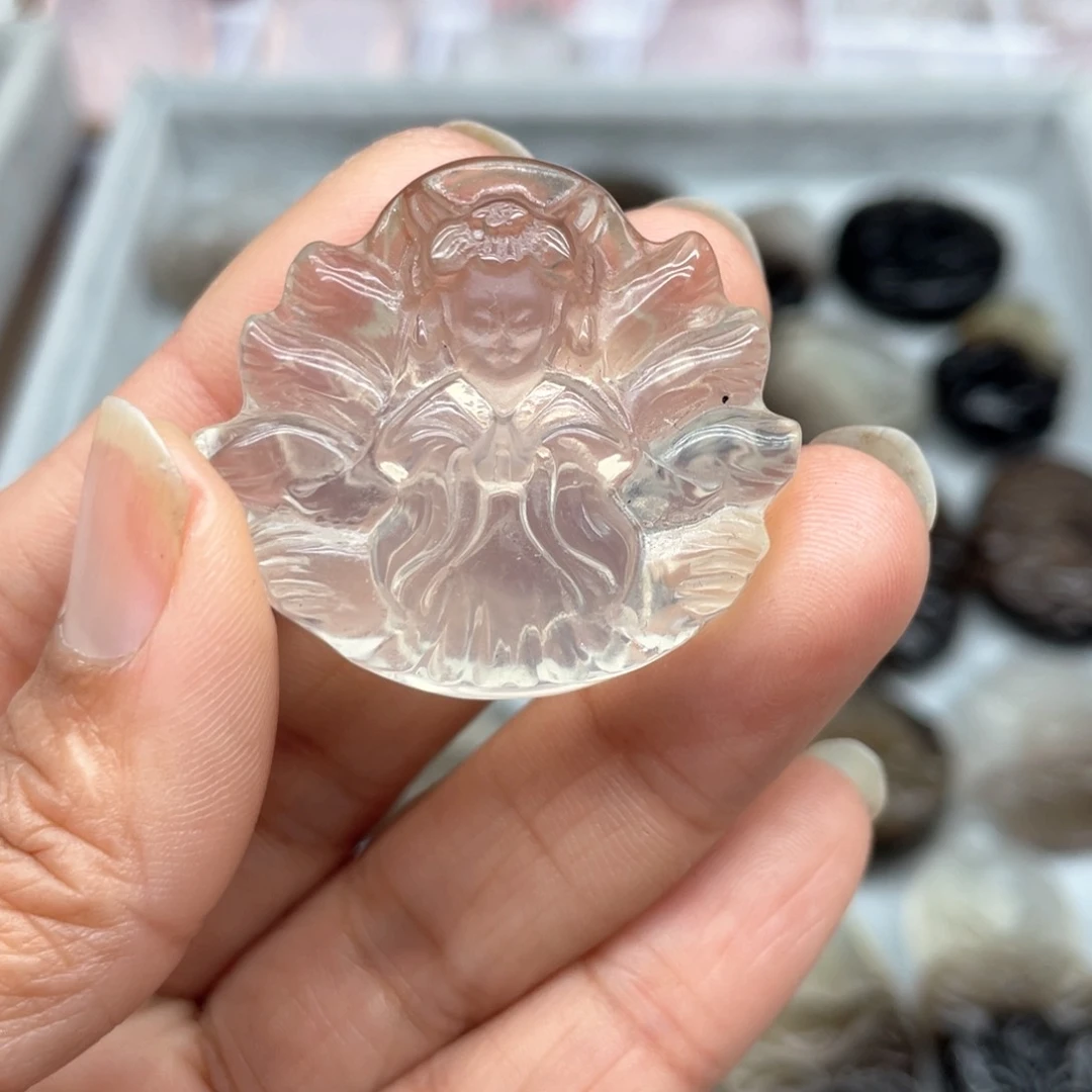 水晶吊坠(不含链)未镶嵌