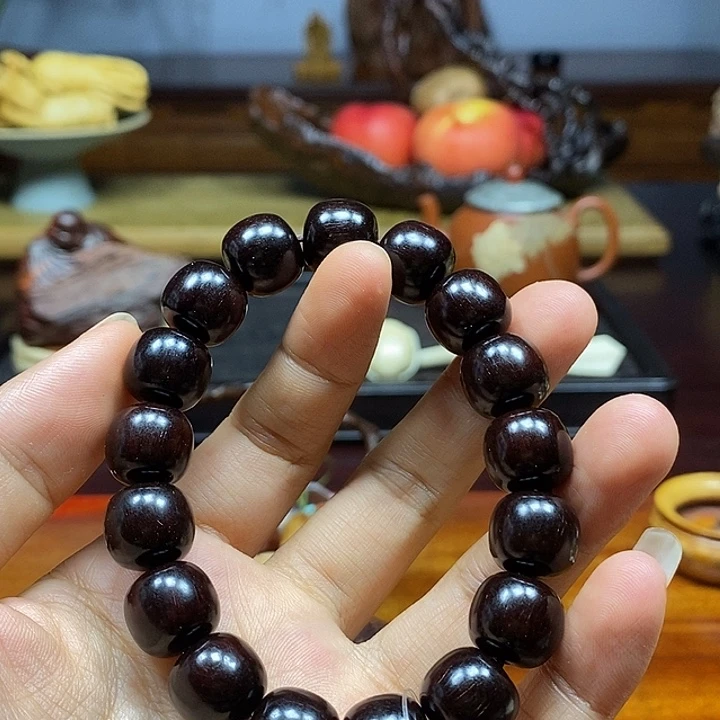 檀香紫檀（小叶紫檀）茶周边器物手把件
