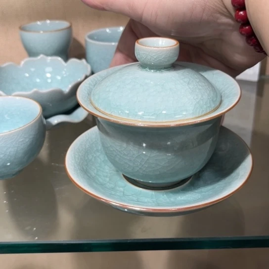 陶瓷茶具汝瓷茶具