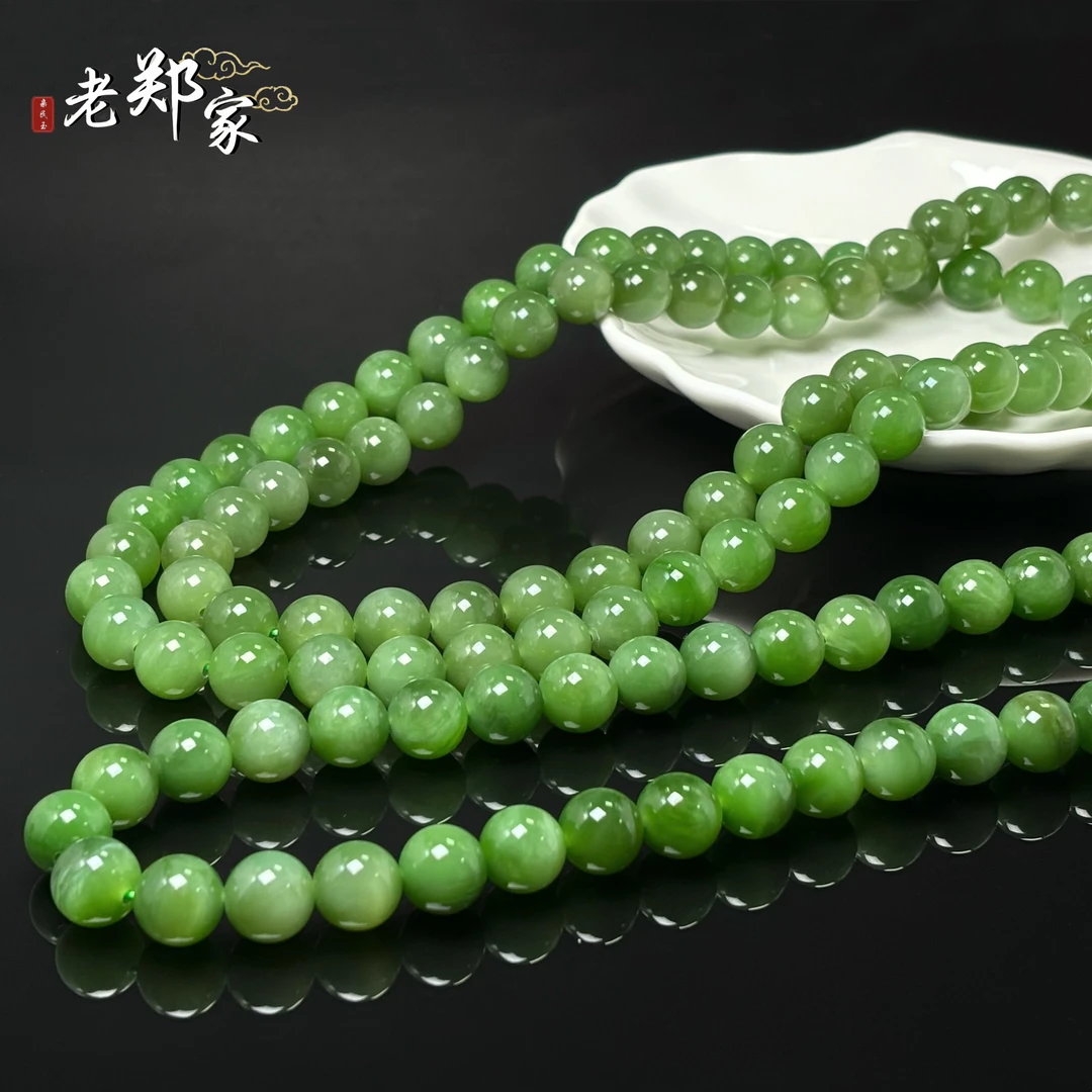 【老郑家】和田玉项链 约12mm(多样性发1件)