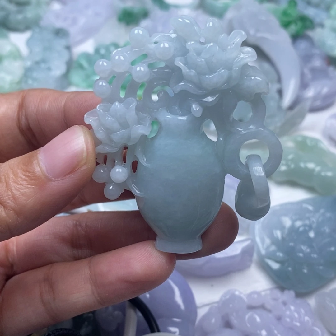 颈饰未镶嵌翡翠翡翠
