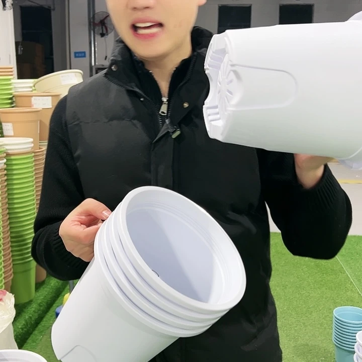 清仓圆控口21高21白色5只无托