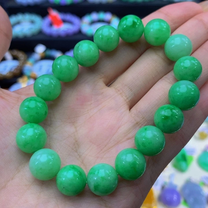 翡翠未镶嵌手链翡翠11