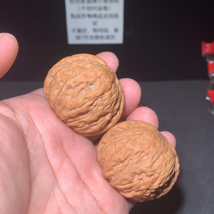 文玩核桃吊坠41+铁锤097