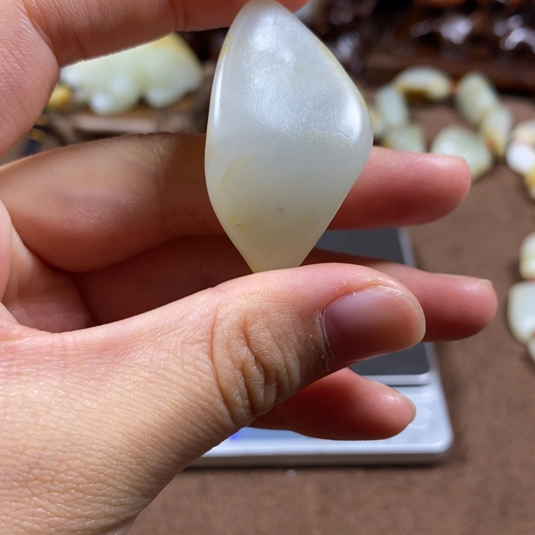 老***猫和田玉未镶嵌挂件