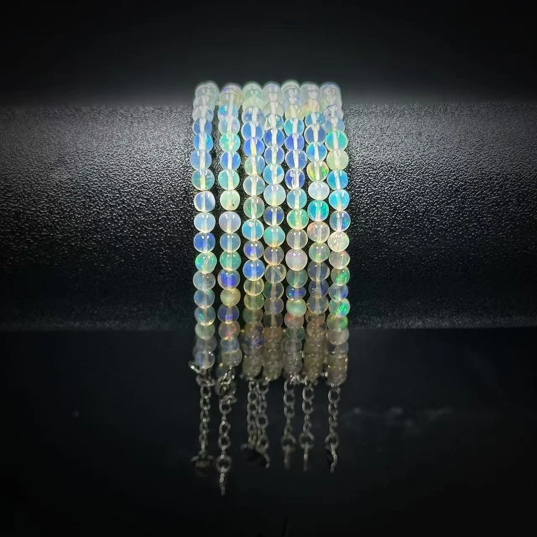 【缪老师严选】SJ0138 莫奈的花园 欧泊手链 多样性发其一