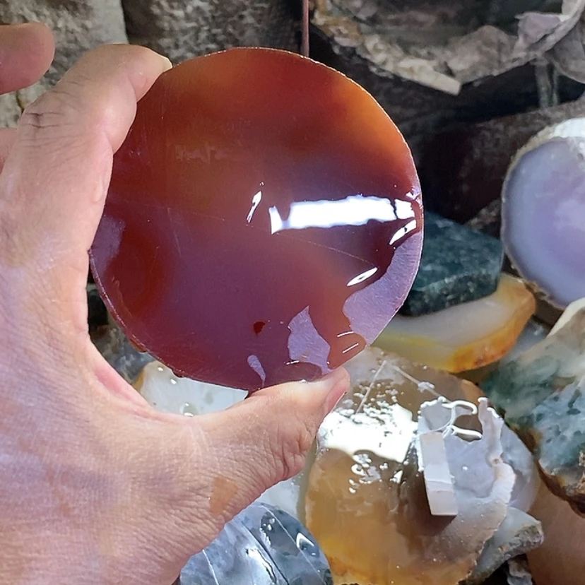 【闪购商品】定制玛瑙只****锅纯天然玛瑙