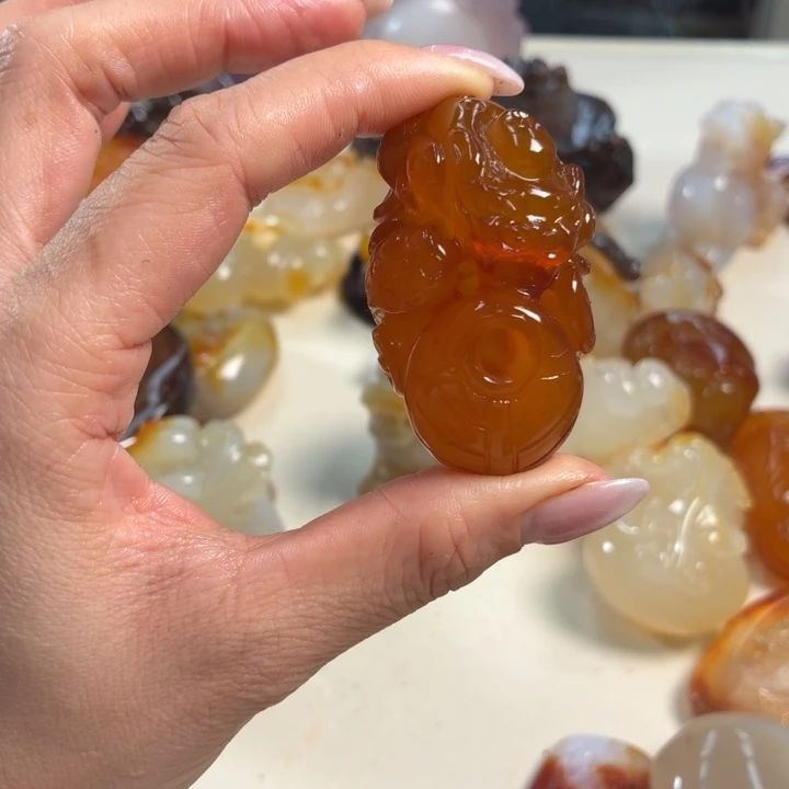 未镶嵌吊坠(不含链)玛瑙/玉髓