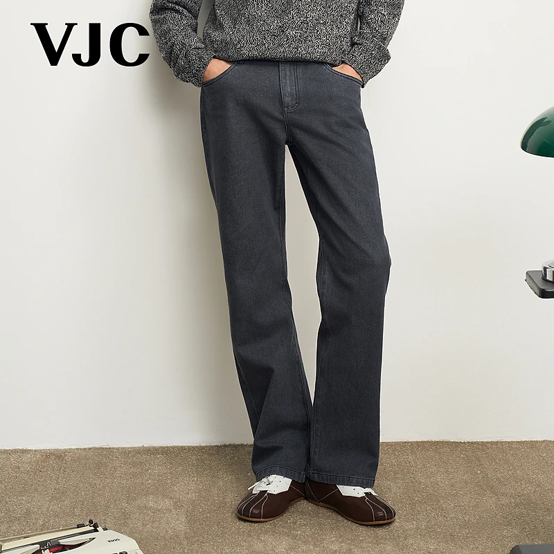 VJC/威杰思【水洗牛仔】25秋冬新款男装复古风牛仔裤长裤BBEDO3418