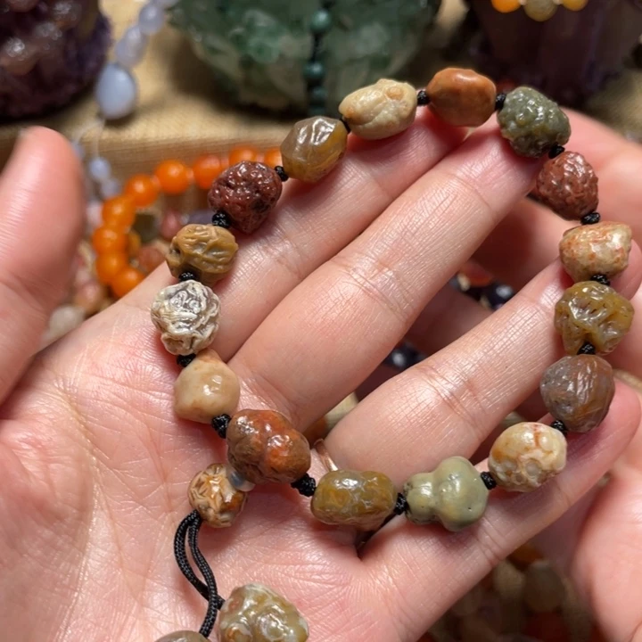 丹****玛瑙/玉髓合金手链